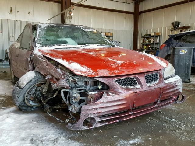 1G2NF52E12C311940 - 2002 PONTIAC GRAND AM S RED photo 1