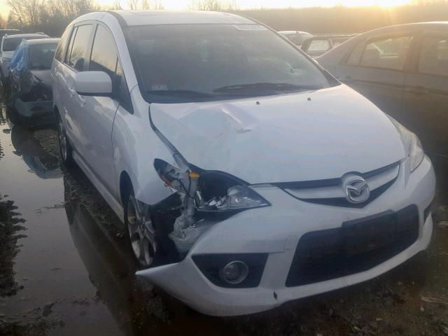 JM1CR2WL4A0381711 - 2010 MAZDA 5 WHITE photo 1