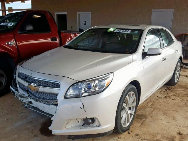1G11H5SA3DF139910 - 2013 CHEVROLET MALIBU LTZ თეთრი ფოტო 2