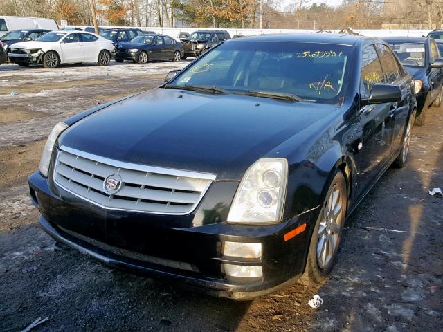 1G6DW677160144397 - 2006 CADILLAC STS BLACK photo 2