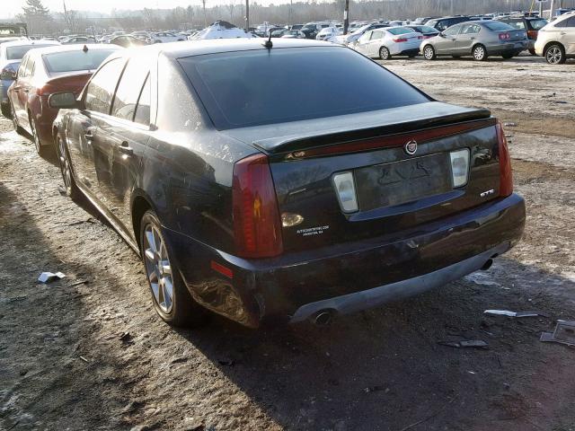 1G6DW677160144397 - 2006 CADILLAC STS BLACK photo 3