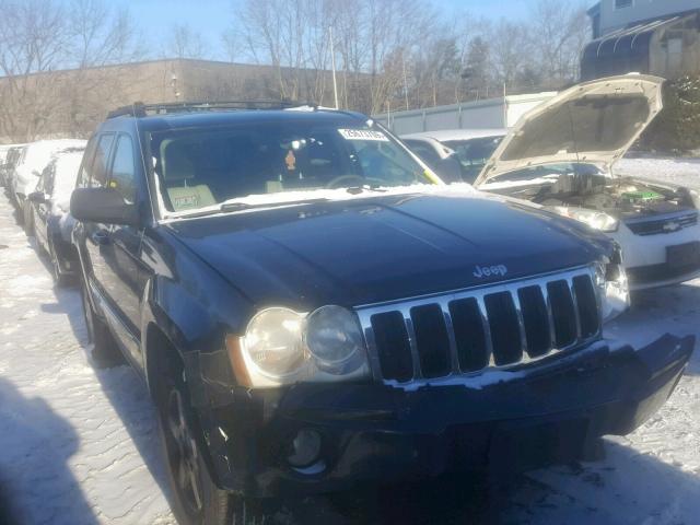 1J4HR58N45C546581 - 2005 JEEP GRAND CHER BLACK photo 1