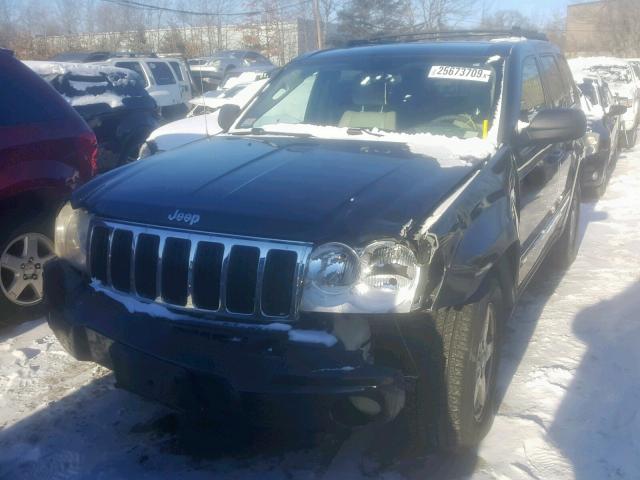 1J4HR58N45C546581 - 2005 JEEP GRAND CHER BLACK photo 2