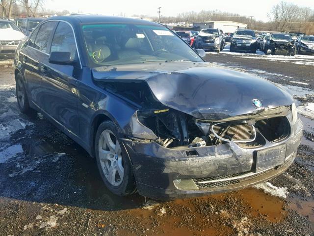 WBANW13598CZ78151 - 2008 BMW 535 I BLUE photo 1