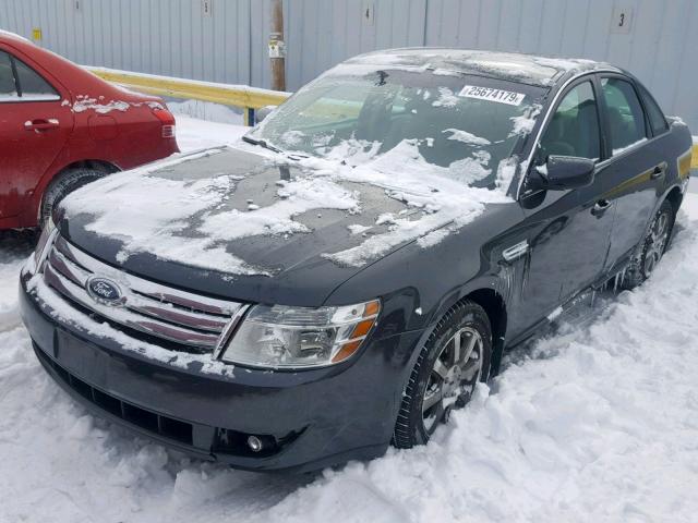 1FAHP24W18G127664 - 2008 FORD TAURUS SEL GRAY photo 2