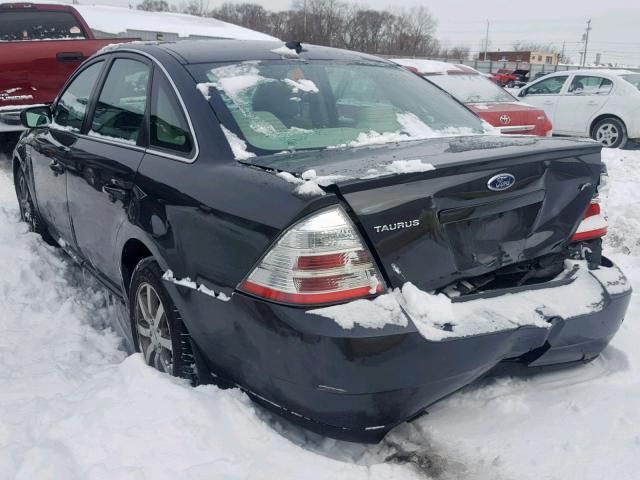 1FAHP24W18G127664 - 2008 FORD TAURUS SEL GRAY photo 3