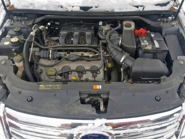 1FAHP24W18G127664 - 2008 FORD TAURUS SEL GRAY photo 7