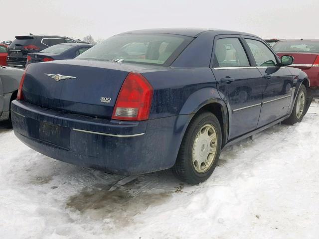 2C3KA53G56H177213 - 2006 CHRYSLER 300 TOURIN BLUE photo 4