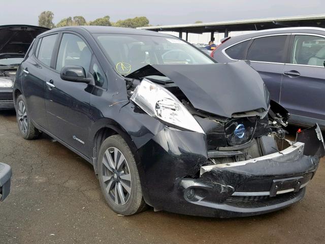 1N4BZ0CPXGC303986 - 2016 NISSAN LEAF SV BLACK photo 1