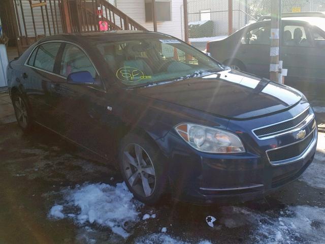 1G1ZJ57B98F173932 - 2008 CHEVROLET MALIBU 2LT BLUE photo 1