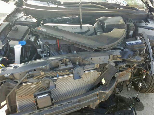 5NPE34AF1HH466851 - 2017 HYUNDAI SONATA SPO BLACK photo 7