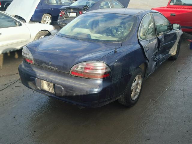 1G2WJ52JXYF291923 - 2000 PONTIAC GRAND PRIX BLUE photo 4