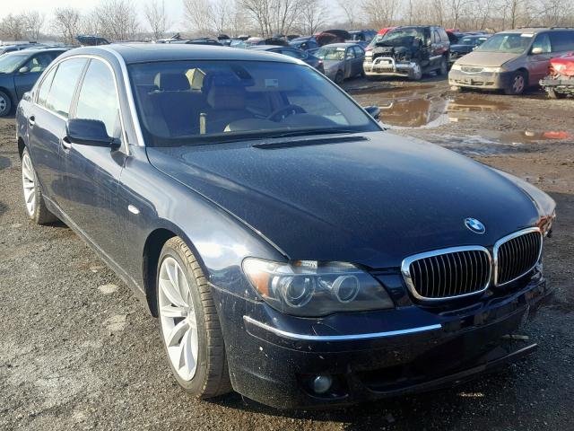 WBAHN835X7DT72200 - 2007 BMW 750 BLUE photo 1