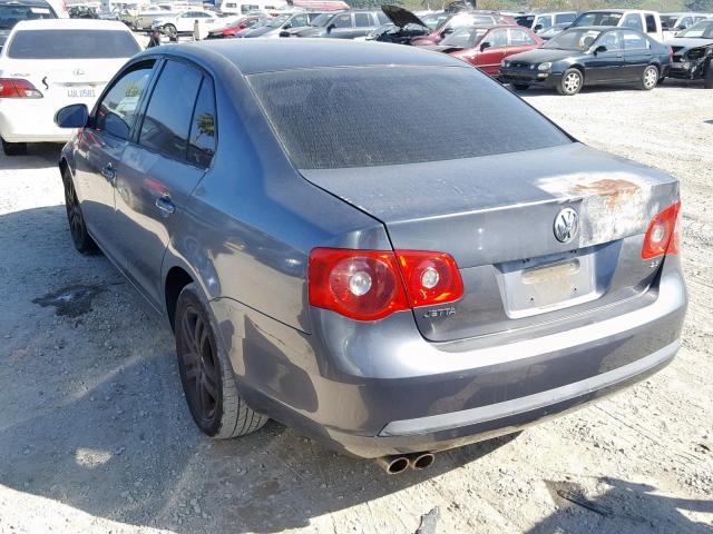 3VWRG71K26M705199 - 2006 VOLKSWAGEN JETTA 2.5 GRAY photo 3