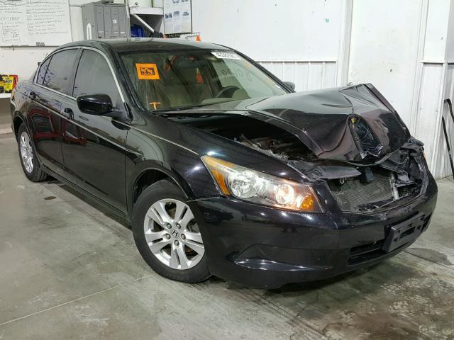 1HGCP26429A172960 - 2009 HONDA ACCORD LXP BLACK photo 1