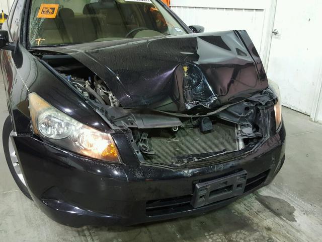 1HGCP26429A172960 - 2009 HONDA ACCORD LXP BLACK photo 9