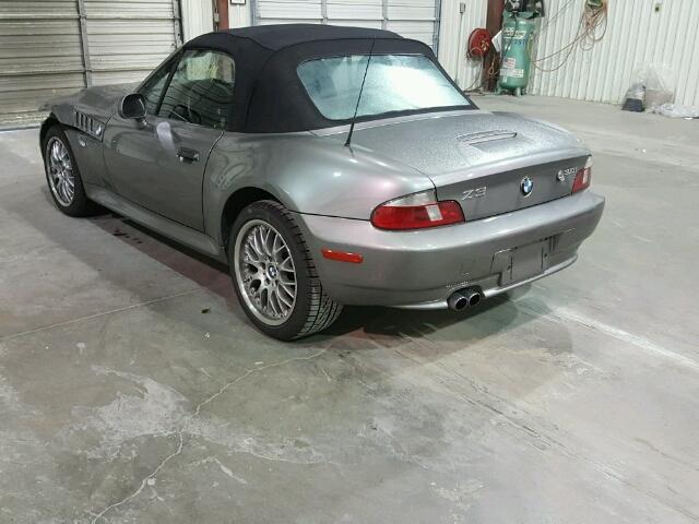 WBACN53481LJ58335 - 2001 BMW Z3 3.0 SILVER photo 3