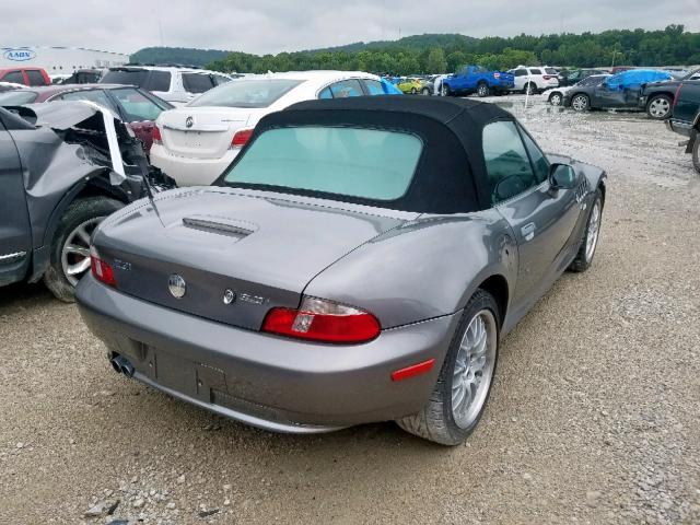 WBACN53481LJ58335 - 2001 BMW Z3 3.0 SILVER photo 4