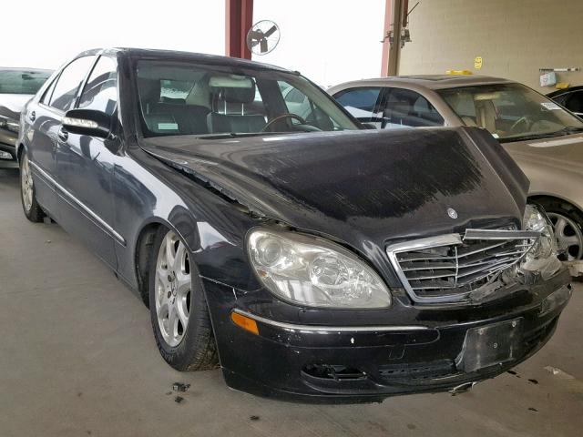 WDBNG84J96A468183 - 2006 MERCEDES-BENZ S 500 4MAT BLACK photo 1