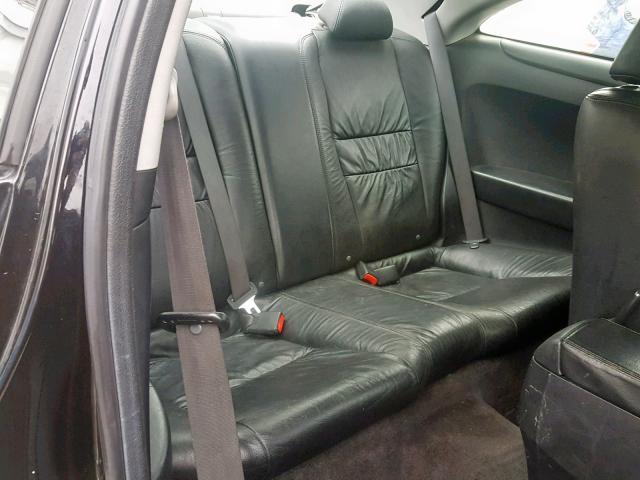 1HGCM82627A008088 - 2007 HONDA ACCORD EX შავი ფოტო 6