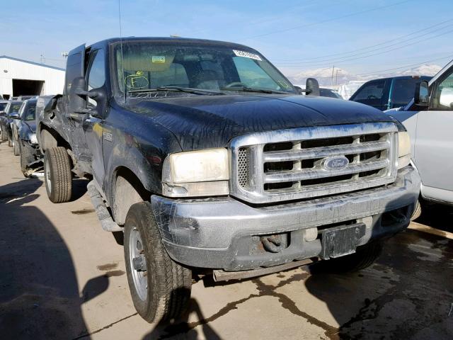 1FTSW31F62EB09967 - 2002 FORD F350 SRW S BLACK photo 1