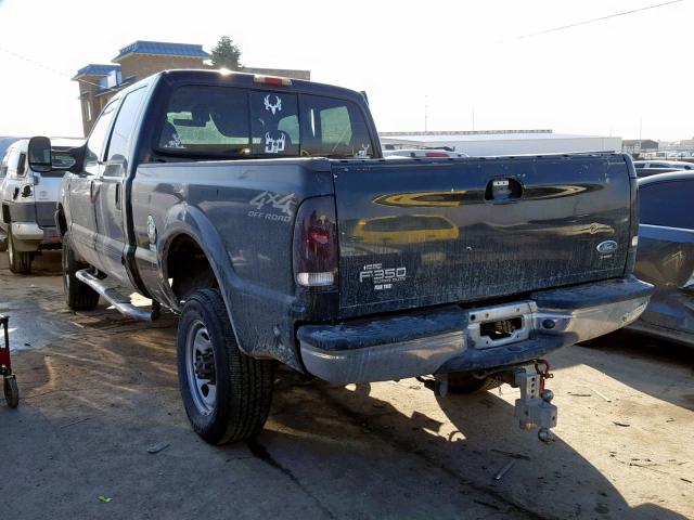 1FTSW31F62EB09967 - 2002 FORD F350 SRW S BLACK photo 3