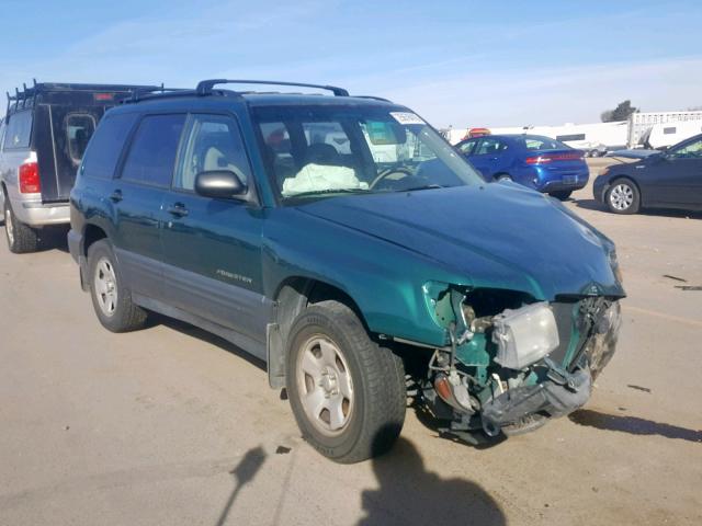 JF1SF63541H767747 - 2001 SUBARU FORESTER L GREEN photo 1