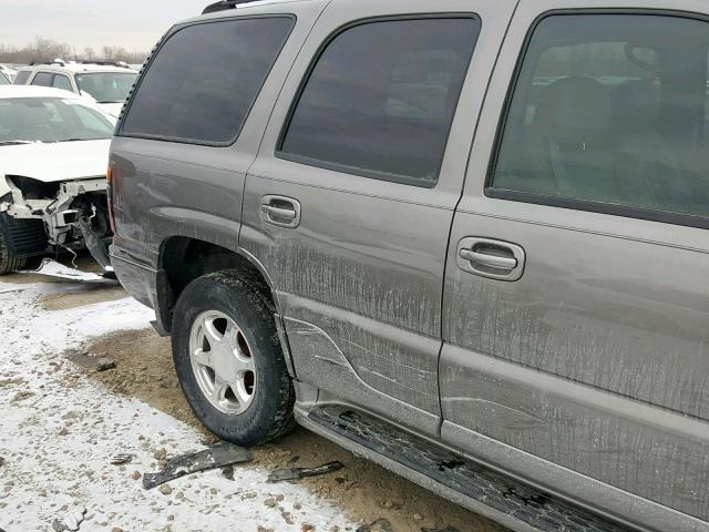 1GKEK63U75J148377 - 2005 GMC YUKON DENA GRAY photo 9