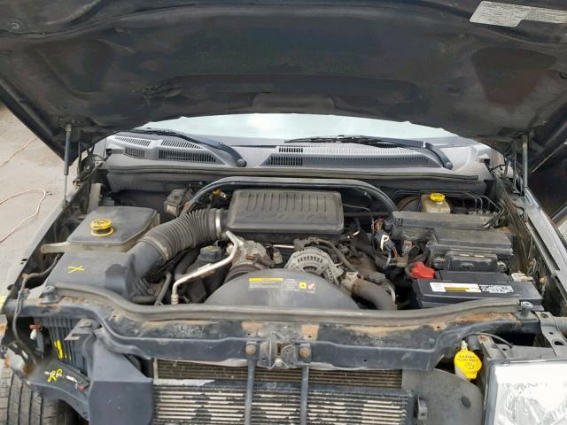 1J8HG48N86C229192 - 2006 JEEP COMMANDER BLACK photo 7