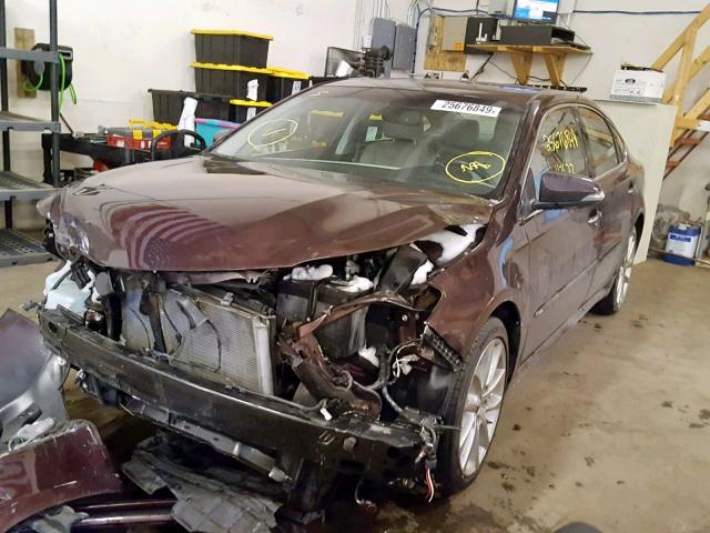 4T1BK1EB2FU173051 - 2015 TOYOTA AVALON XLE BURGUNDY photo 2