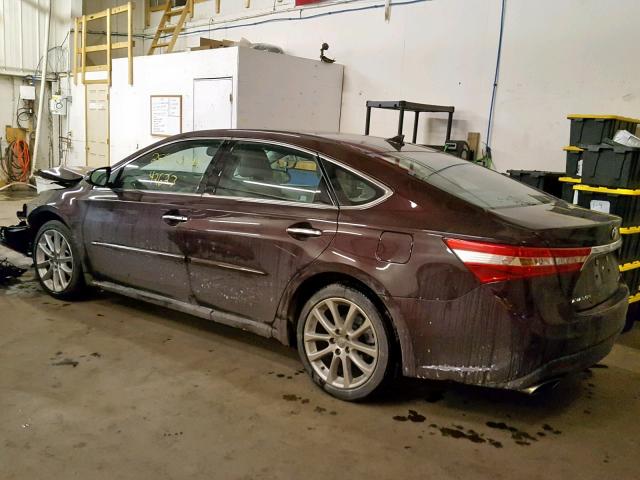 4T1BK1EB2FU173051 - 2015 TOYOTA AVALON XLE BURGUNDY photo 3