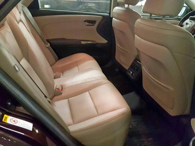 4T1BK1EB2FU173051 - 2015 TOYOTA AVALON XLE BURGUNDY photo 6