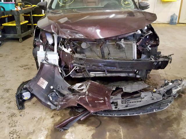 4T1BK1EB2FU173051 - 2015 TOYOTA AVALON XLE BURGUNDY photo 9