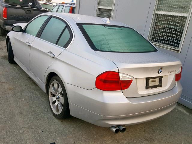 WBAVD33566KV62496 - 2006 BMW 330 XI SILVER photo 3