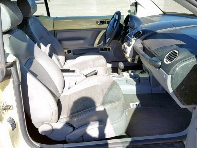 3VWCD31Y24M334859 - 2004 VOLKSWAGEN NEW BEETLE Gelb Foto 5