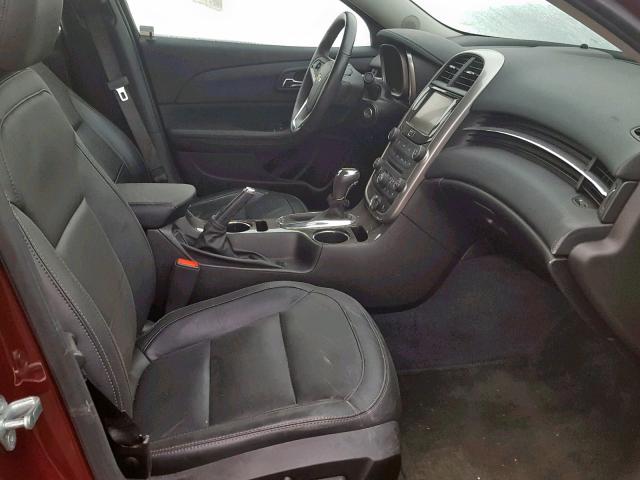 1G11H5SL8EF255588 - 2014 CHEVROLET MALIBU LTZ 勃艮第红 照片 5