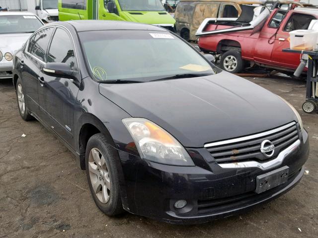 1N4CL21E19C182786 - 2009 NISSAN ALTIMA HYB BLACK photo 1