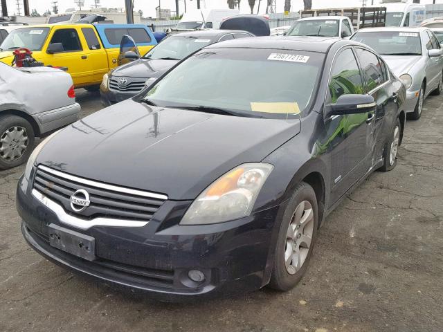 1N4CL21E19C182786 - 2009 NISSAN ALTIMA HYB BLACK photo 2