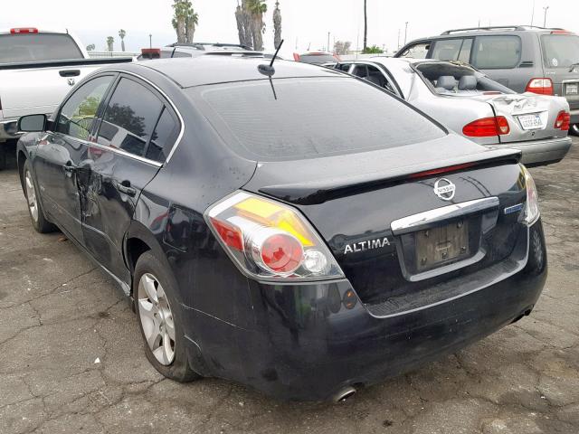 1N4CL21E19C182786 - 2009 NISSAN ALTIMA HYB BLACK photo 3