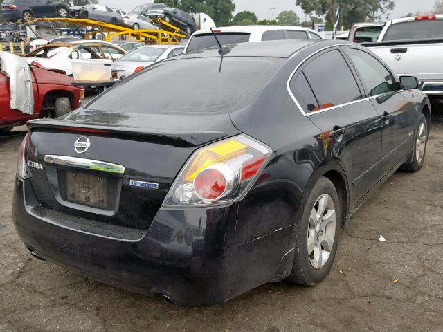 1N4CL21E19C182786 - 2009 NISSAN ALTIMA HYB BLACK photo 4