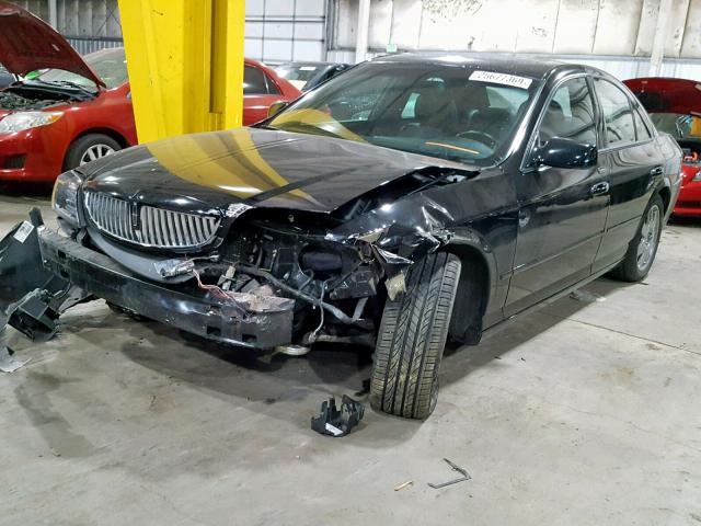 1LNHM87A44Y670478 - 2004 LINCOLN LS BLACK photo 2