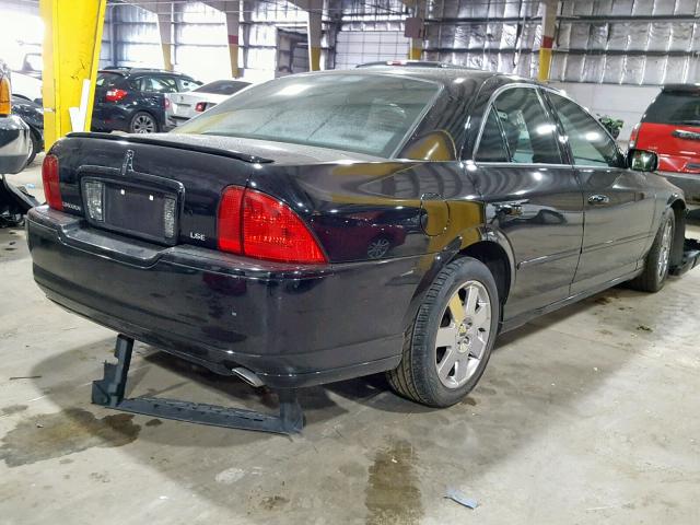 1LNHM87A44Y670478 - 2004 LINCOLN LS BLACK photo 4