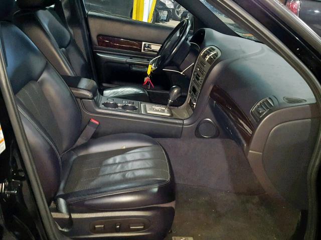 1LNHM87A44Y670478 - 2004 LINCOLN LS BLACK photo 5