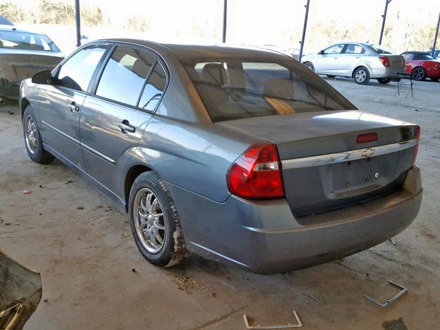 1G1ZS51F86F146551 - 2006 CHEVROLET MALIBU LS CHARCOAL photo 3