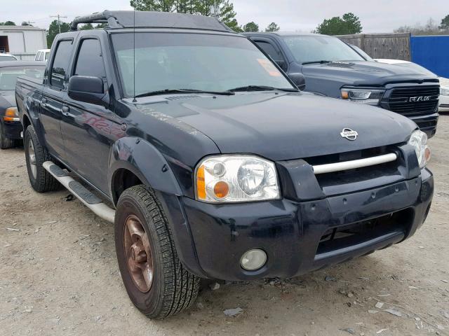 1N6ED27TX1C333065 - 2001 NISSAN FRONTIER C BLACK photo 1