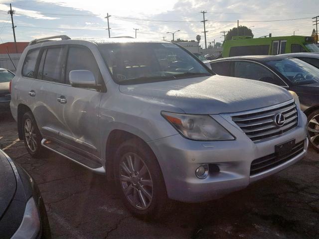 JTJHY7AX1B4072835 - 2011 LEXUS LX 570 SILVER photo 1