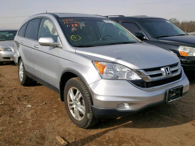 5J6RE4H70BL014512 - 2011 HONDA CR-V EXL SILVER photo 1