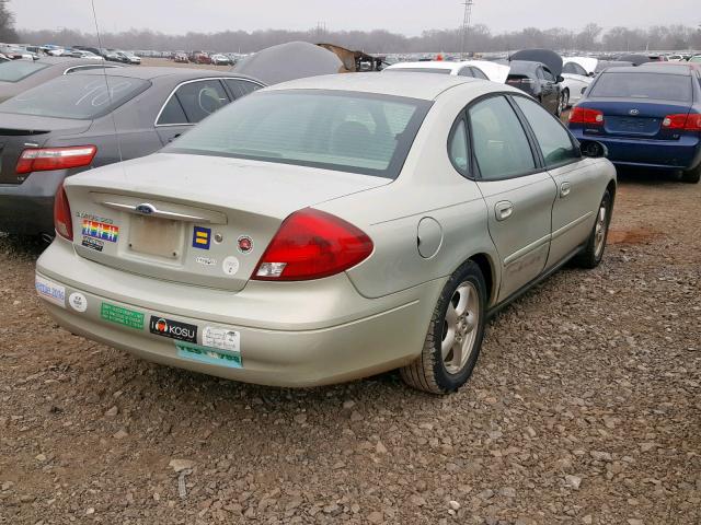 1FAFP55223G143403 - 2003 FORD TAURUS SES GOLD photo 4