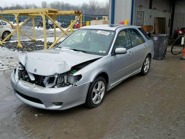 JF4GG61686H051362 - 2006 SAAB 9-2 2.5I SILVER photo 2