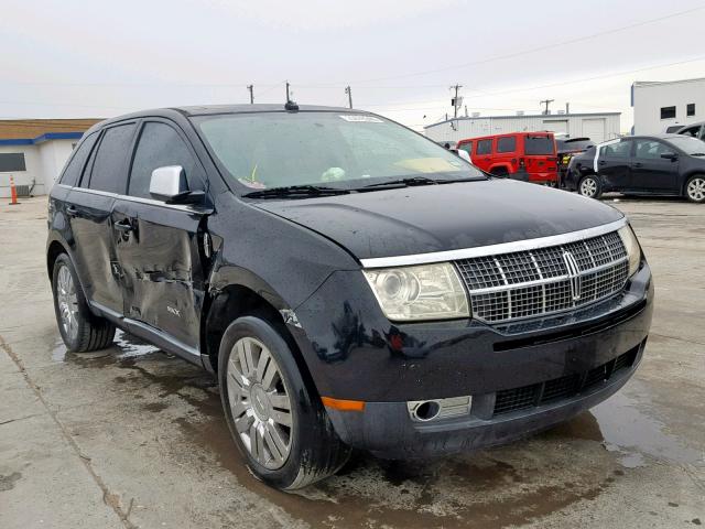 2LMDU68C58BJ02511 - 2008 LINCOLN MKX BLACK photo 1